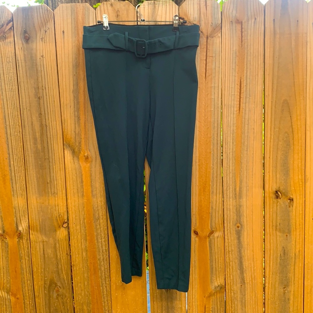 Violets & Roses Sloan Belted Ponte Pant